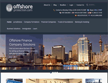 Tablet Screenshot of offshore-protection.com